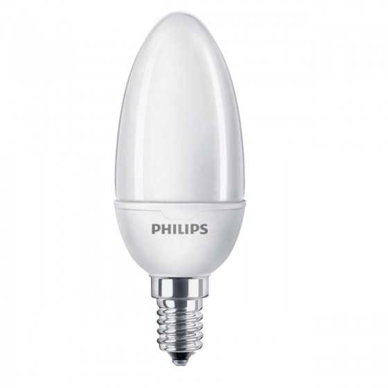 Bec Economic Philips Softone Candle B39 5W E14 190Lm 2700K