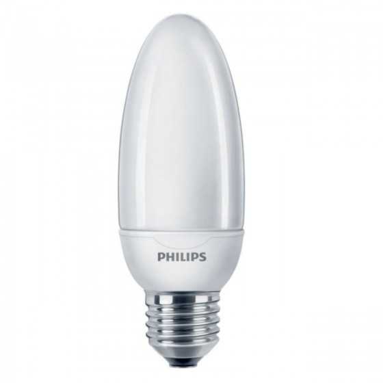 Bec Economic Philips Softone Candle B45 12W E27 610Lm 2700K