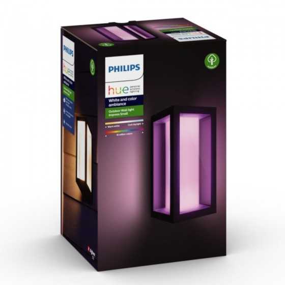 Aplica Exterior LED Philips Hue Impress 17429/30/P7 2x8W (49W) 1200lm lumina RGB