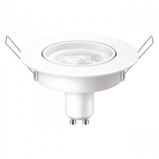 Bec LED Spot Philips 3W / 35W GU10 230Lm 2700K + Suport