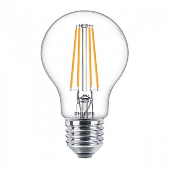 Bec LED Filament Classic Philips 7W / 60W E27 A60 806Lm 2700K