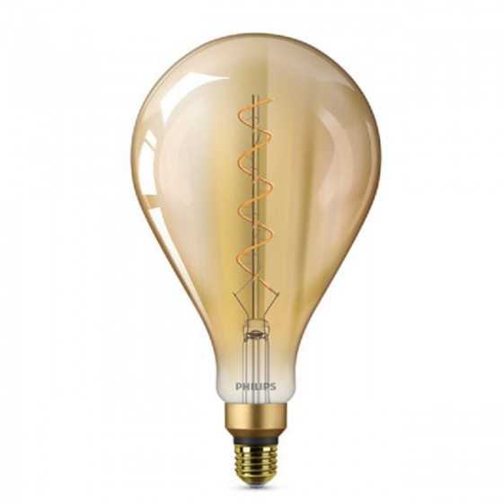 Bec LED Filament Philips 5W(25W) E27 A160 300 lm 2000K Vintage Giant Gold