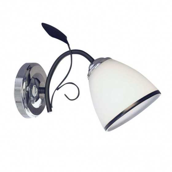 Aplica Oasis, finisaj crom+negru, E27 , 1x60w