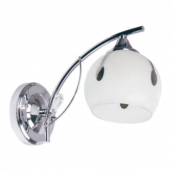 Aplica Erste Sereno 1x60W Max E27 EL0033959 Alb Crom