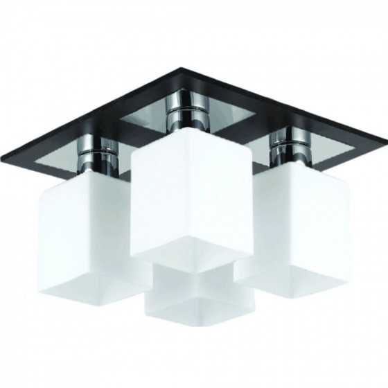 Plafoniera ERSTE LICHT Andra E27, 4x60 W, wenge