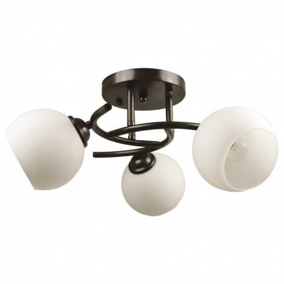 Lustra Erste Ramona 3x60W Max E27 EL0023843 Alb Wenge