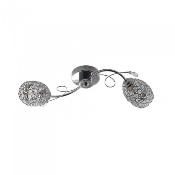 Lustra Saphire Crom+Alb 2xE27 60W