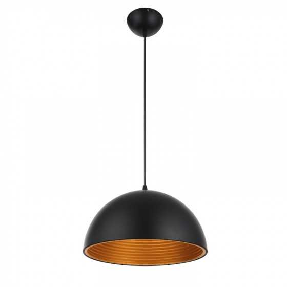 Pendul Phoenix Negru+Orange 1xE27 60W