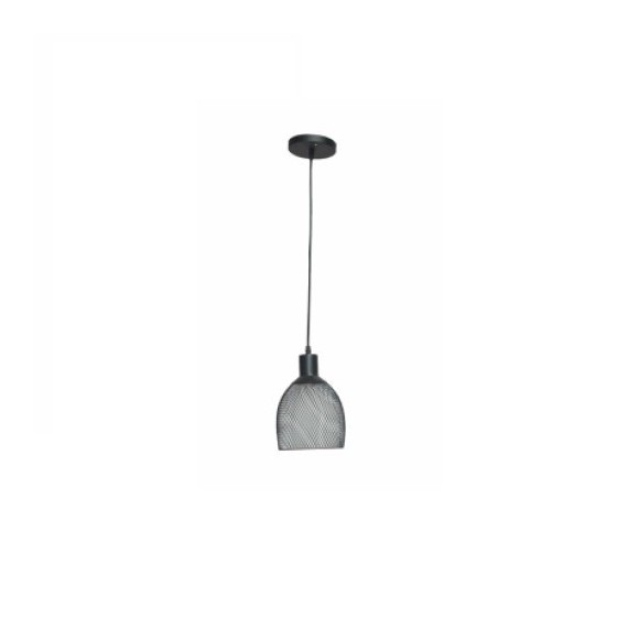 Pendul Ekko Negru 1xE27 60W