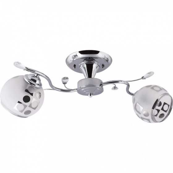 Lustra Erste Luminita 2x60W Max E27 EL0023774 Crom