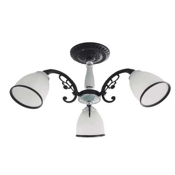 Lustra Flavum , 3 x E27 x 60w, negru, FST37958