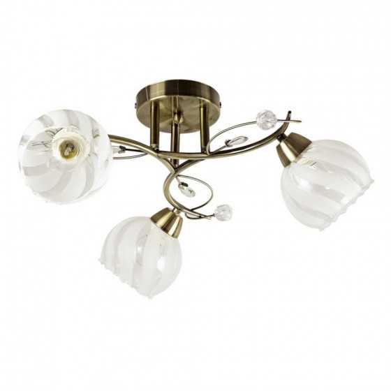 Lustra Flandra , 3 x E27 , metal, alama