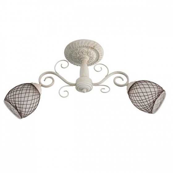 Lustra Elegance Alb antique, 2xE27 60W, FST38136