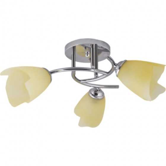 Lustra Erste Silvia 3x60W Max E27 EL0023787 Crom Ananas