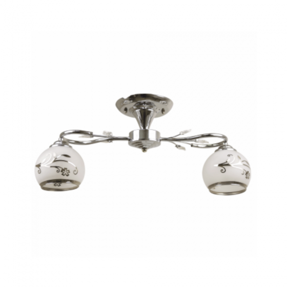 Lustra Erste Mihaelas 2x60W Max E27 EL0023781 Crom