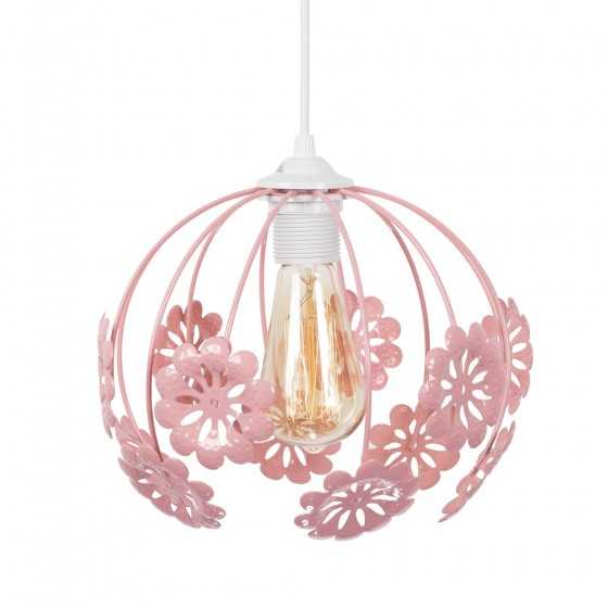 Pendul Erste Peri Flowers 1x60W Max E27 EL0060706 Roz
