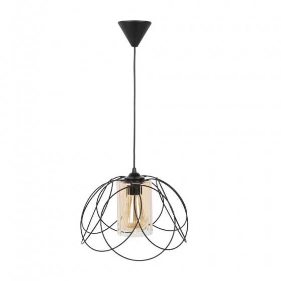 Pendul Erste Leylak 1x60W Max E27 EL0060246 Negru