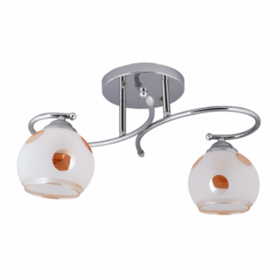 Lustra Erste Nicole 2x60W Max E27 EL0023778 Crom Maro