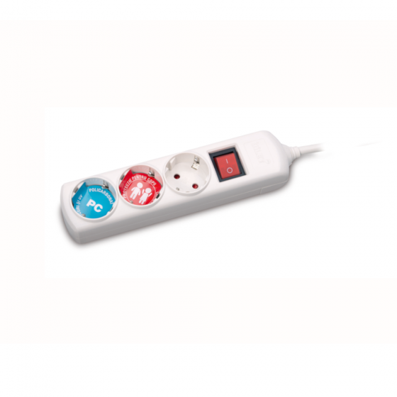Prelungitor Inlet EL0037344 3 Prize 3 Metri Cu Intrerupator