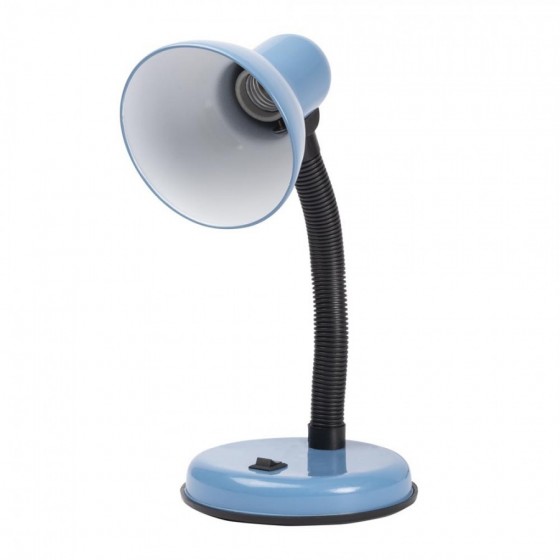 Lampa Birou ErSte Clasic 1x60W Max E27 Intrerupator Pe Baza Bleu