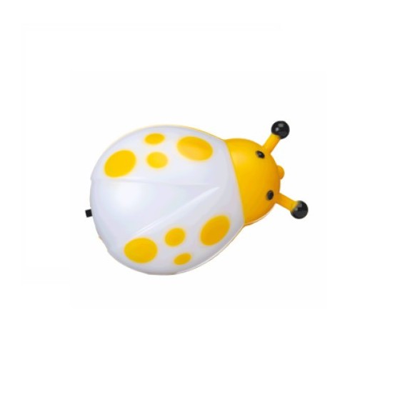 Lampa De Veghe ErSte Climbo Led 4x0.1W Intrerupator Pe Corp Galben Alb