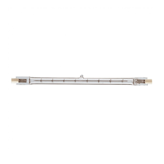 Bec Halogen Osram Haloline K/S 254mm 1500W R7s 31000Lm 3000K