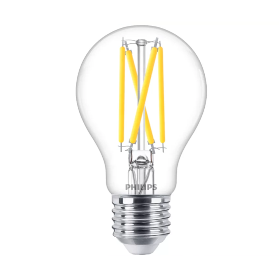 Bec LED Filament Philips 5.9W / 60W E27 Dimabil A60 806Lm 2200-2700K