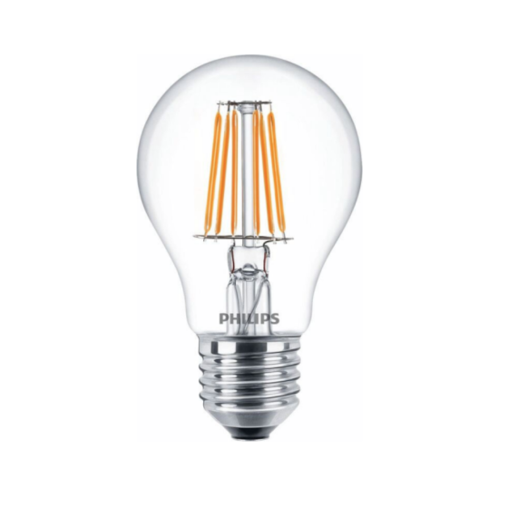 Bec LED Filament Classic Philips 7W / 60W E27 A60 806Lm 2700K