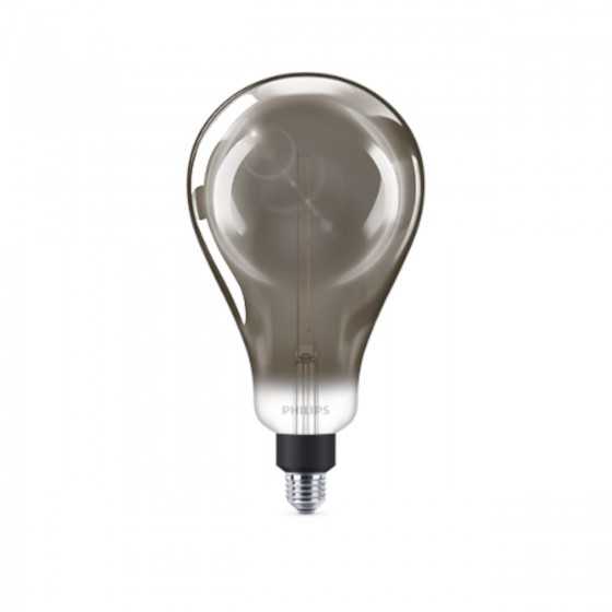Bec LED Filament Philips 6.5W / 25W E27 A160 270Lm 4000K Giant Vintage Smoky