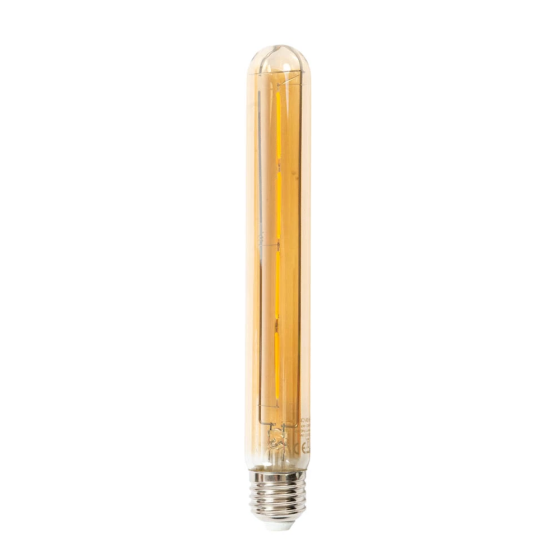 Bec LED Filament Novelite 6W / 40W E27 T30 540Lm 2200K Vintage Gold