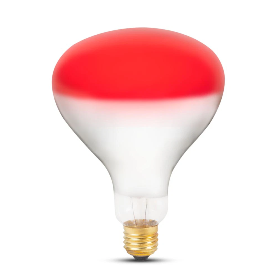 Bec Incandescent Total Green Infrarosu R125 E27 250W Rosu